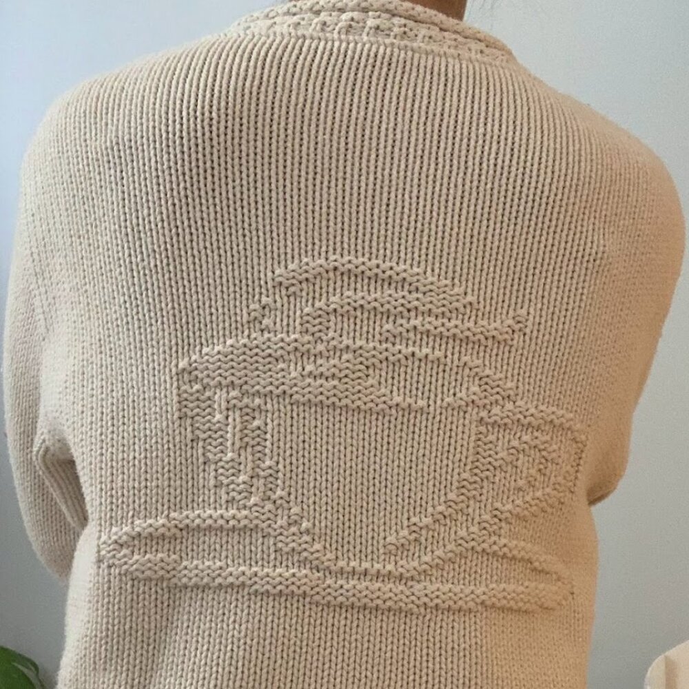 Cozy Coffee Knit Sweater - Picture 4 of 4